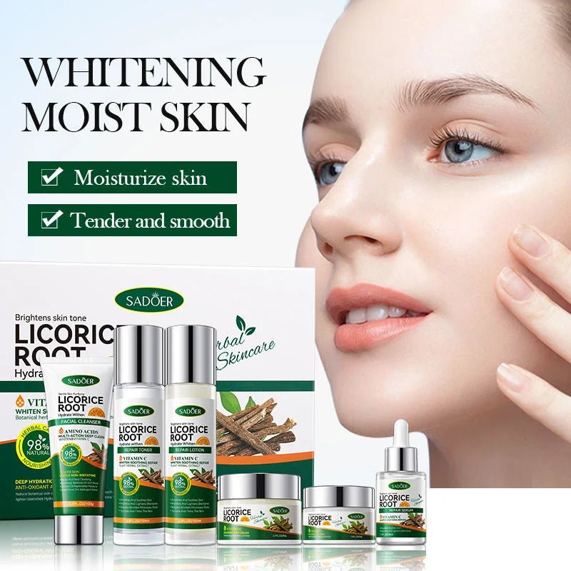 Licorice Root Whitening Skin Care Set
